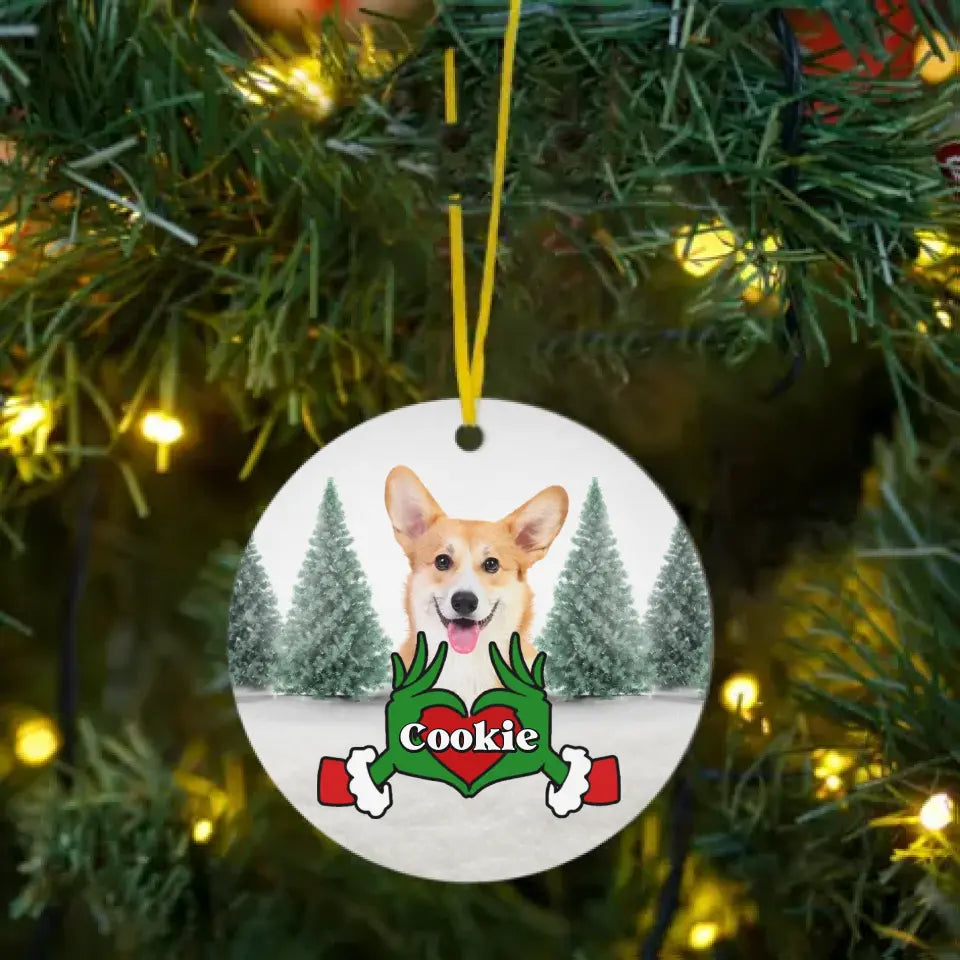 Personalized Acrylic Ornament - Christmas Gift For Pet Lover