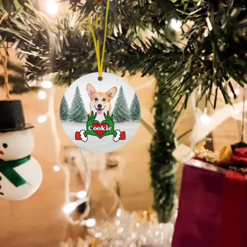 Personalized Acrylic Ornament - Christmas Gift For Pet Lover