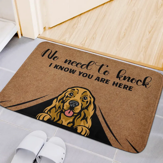 Personalized Pets & Name Doormat For Pet Lovers