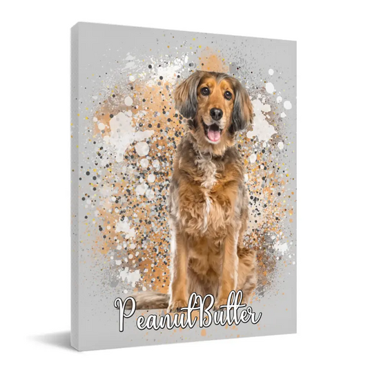 Personalized Pet Art - Canvas