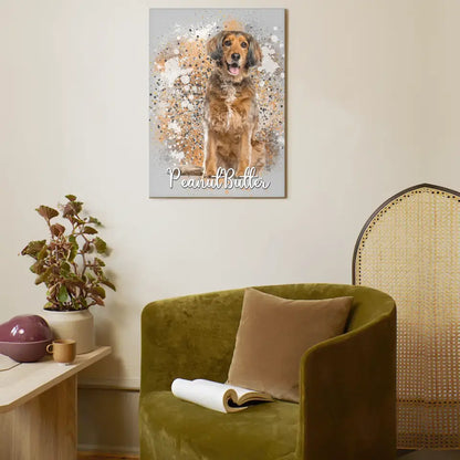 Personalized Pet Art - Canvas