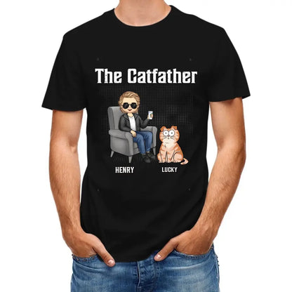 Best Cat Dad Ever - Cat Personalized Custom Unisex T-shirt - Father's Day, Gift For Pet Owners, Pet Lovers