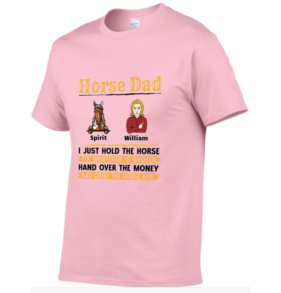 Horse Dad - Personalized T-shirt