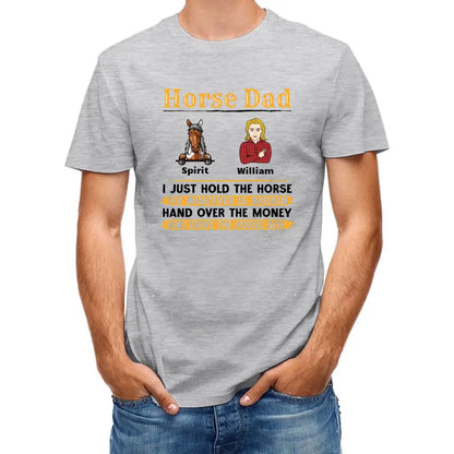 Horse Dad - Personalized T-shirt