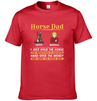 Horse Dad - Personalized T-shirt