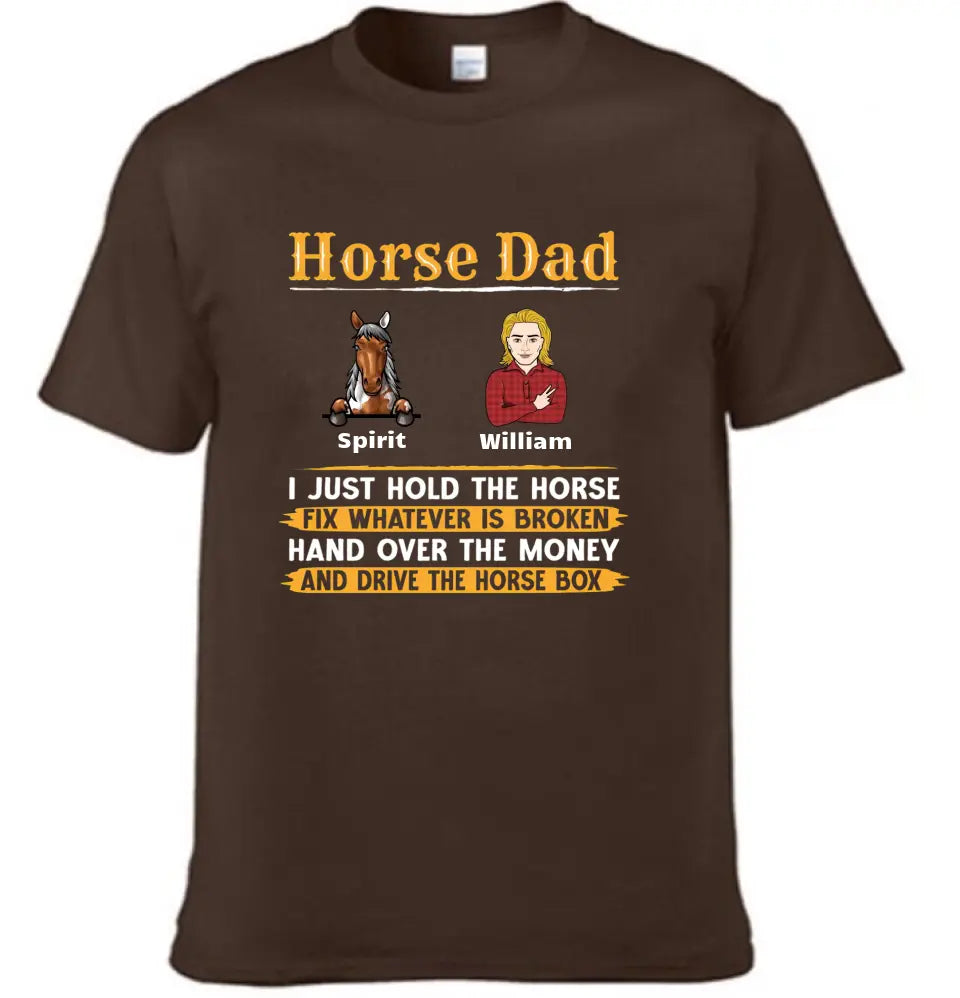 Horse Dad - Personalized T-shirt