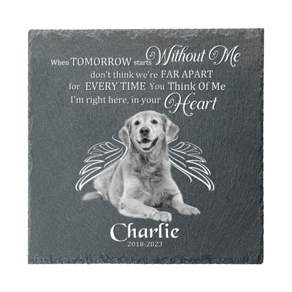 Personalized Pet Headstones Dog Photo Gifts