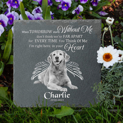 Personalized Pet Headstones Dog Photo Gifts